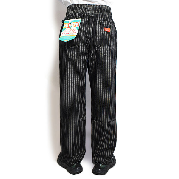 COOKMAN クックマン Chef Pants Semiwide Wabash Denim Black -BLACK- メンズ パンツ シェフパンツ セミワイド 送料無料 atfpts