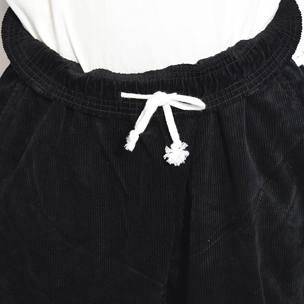 COOKMAN クックマン Carpenter's Pants Corduroy Black -BLACK- メンズ パンツ カーペンターズパンツ シェフパンツ atfpts