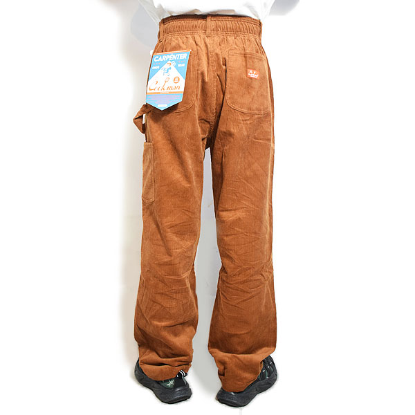 COOKMAN クックマン Carpenter's Pants Corduroy Brown -BROWN- メンズ パンツ カーペンターズパンツ シェフパンツ atfpts