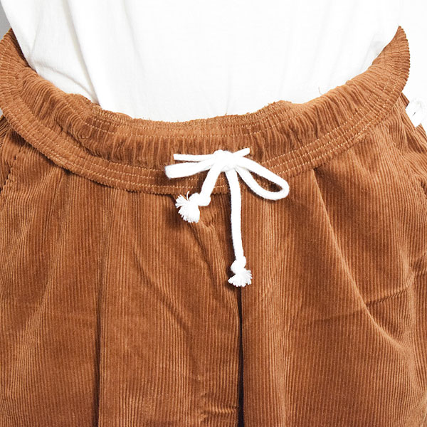 COOKMAN クックマン Carpenter's Pants Corduroy Brown -BROWN- メンズ パンツ カーペンターズパンツ シェフパンツ atfpts