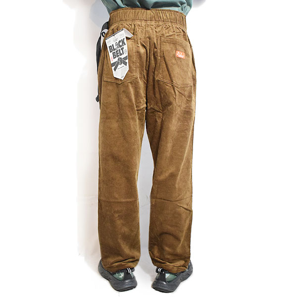 COOKMAN クックマン Chef Pants Semiwide Black Belt Corduroy Dark Brown -DARK BROWN- メンズ パンツ シェフパンツ atfpts