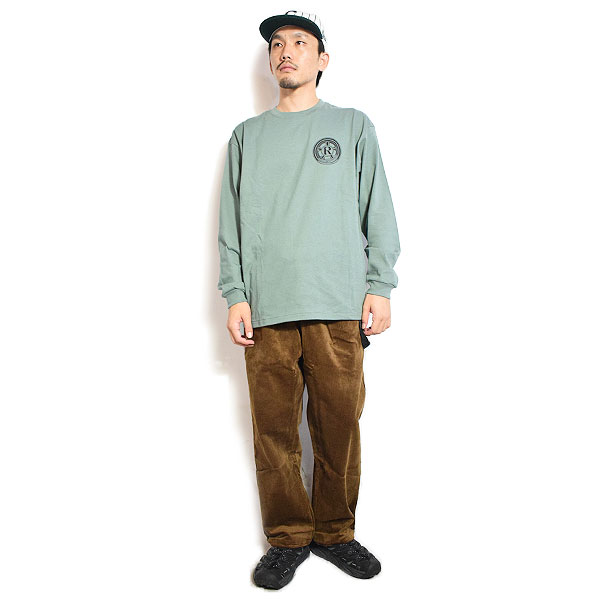 COOKMAN クックマン Chef Pants Semiwide Black Belt Corduroy Dark Brown -DARK BROWN- メンズ パンツ シェフパンツ atfpts