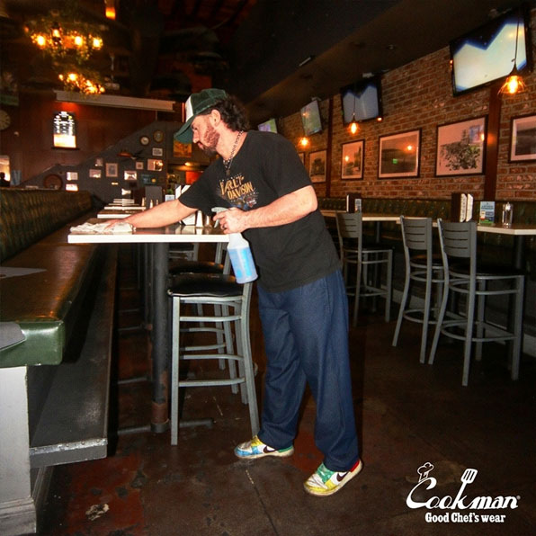 COOKMAN クックマン Ranch Pants Denim Navy -NAVY- メンズ パンツ ランチパンツ シェフパンツ イージーパンツ 送料無料 atfpts