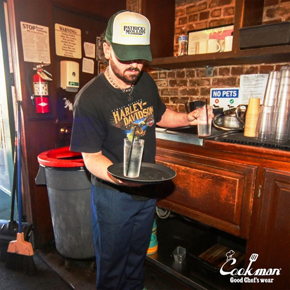 COOKMAN クックマン Ranch Pants Denim Navy -NAVY- メンズ パンツ ランチパンツ シェフパンツ イージーパンツ 送料無料 atfpts