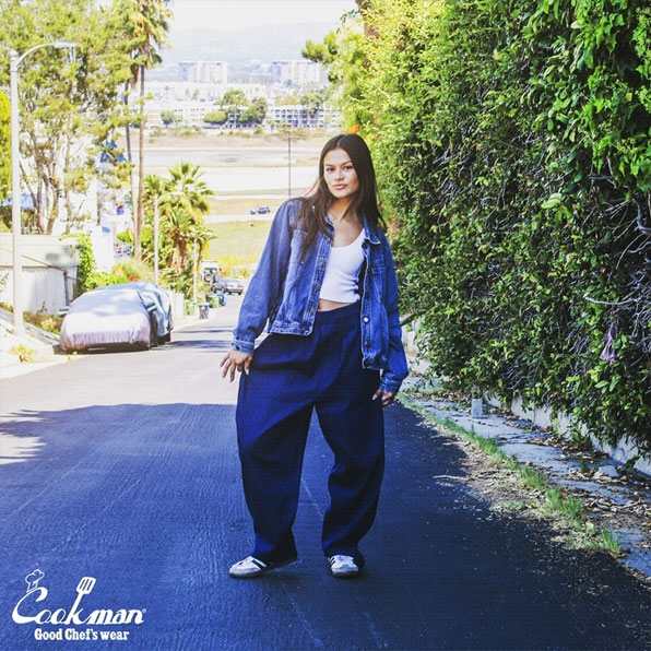 COOKMAN クックマン Ranch Pants Denim Navy -NAVY- メンズ パンツ ランチパンツ シェフパンツ イージーパンツ 送料無料 atfpts