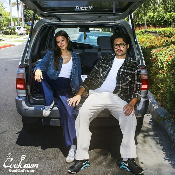 COOKMAN クックマン Ranch Pants Denim Navy -NAVY- メンズ パンツ ランチパンツ シェフパンツ イージーパンツ 送料無料 atfpts