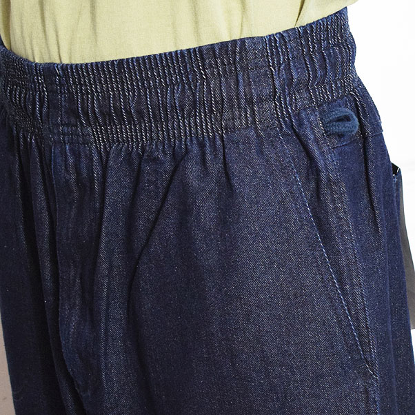 COOKMAN クックマン Ranch Pants Denim Navy -NAVY- メンズ パンツ ランチパンツ シェフパンツ イージーパンツ 送料無料 atfpts