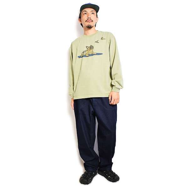 COOKMAN クックマン Ranch Pants Denim Navy -NAVY- メンズ パンツ ランチパンツ シェフパンツ イージーパンツ 送料無料 atfpts