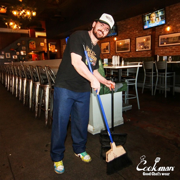 COOKMAN クックマン Ranch Pants Denim Navy -NAVY- メンズ パンツ ランチパンツ シェフパンツ イージーパンツ 送料無料 atfpts