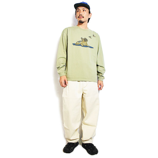 COOKMAN クックマン Ranch Pants Denim Natural -OFF WHITE- メンズ パンツ ランチパンツ シェフパンツ イージーパンツ atfpts