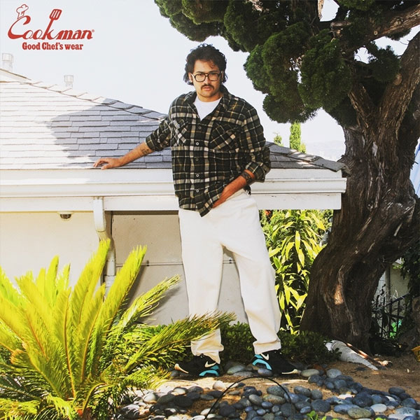 COOKMAN クックマン Ranch Pants Denim Natural -OFF WHITE- メンズ パンツ ランチパンツ シェフパンツ イージーパンツ atfpts