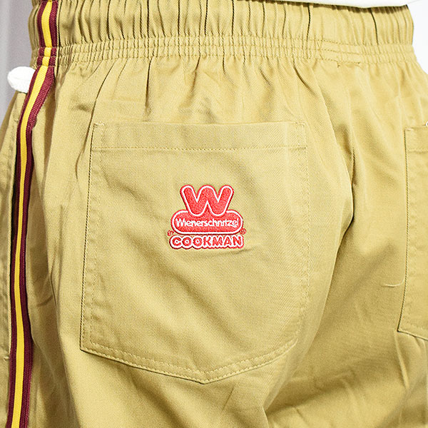 COOKMAN クックマン Chef Pants Semiwide Wienerschnitzel Side Line Beige -BEIGE- メンズ パンツ シェフパンツ セミワイド atfpts_3