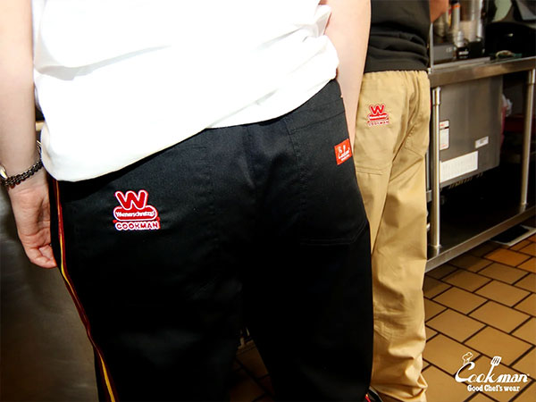 COOKMAN クックマン Chef Pants Semiwide Wienerschnitzel Side Line Beige -BEIGE- メンズ パンツ シェフパンツ セミワイド atfpts_7
