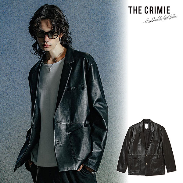2026 春夏 先行予約 2月中旬〜下旬入荷予定 CRIMIE クライミー SPANISH LAMB LEATHER BLAZER ジャケット キャンセル不可 atfjkt