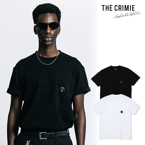 2026 春夏 先行予約 3月中旬〜下旬入荷予定 CRIMIE クライミー BOX LOGO POCKET T SHIRT Tシャツ 送料無料 キャンセル不可 atftps