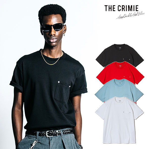 CRIMIE クライミー RIVET &amp; DIALOG LOGO POCKET T SHIRT Tシャツ 送料無料 atftps