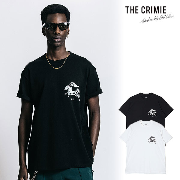CRIMIE クライミー CR MUSUTANG USED PRINT T SHIRT Tシャツ 送料無料 atftps
