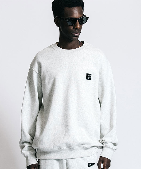 2026 春夏 先行予約 2月中旬〜下旬入荷予定 CRIMIE クライミー BOX LOGO CREW NECK SWEAT スウェット キャンセル不可 atftps_9