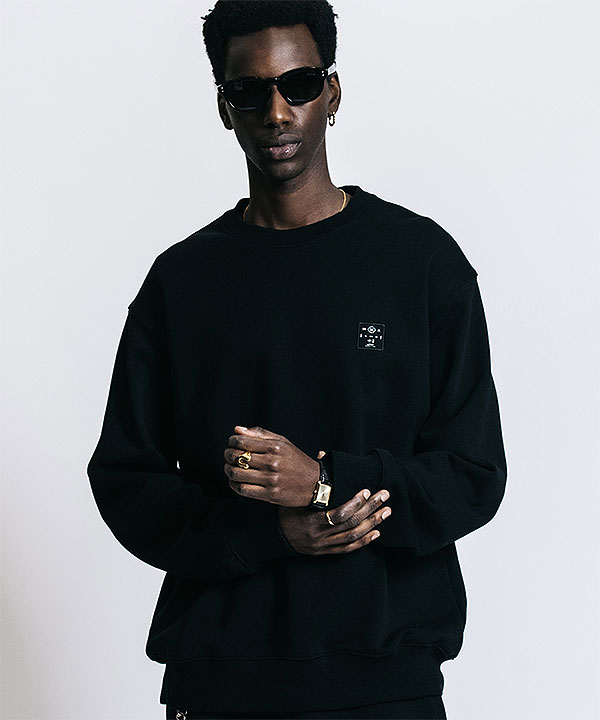 2026 春夏 先行予約 2月中旬〜下旬入荷予定 CRIMIE クライミー BOX LOGO CREW NECK SWEAT スウェット キャンセル不可 atftps_4