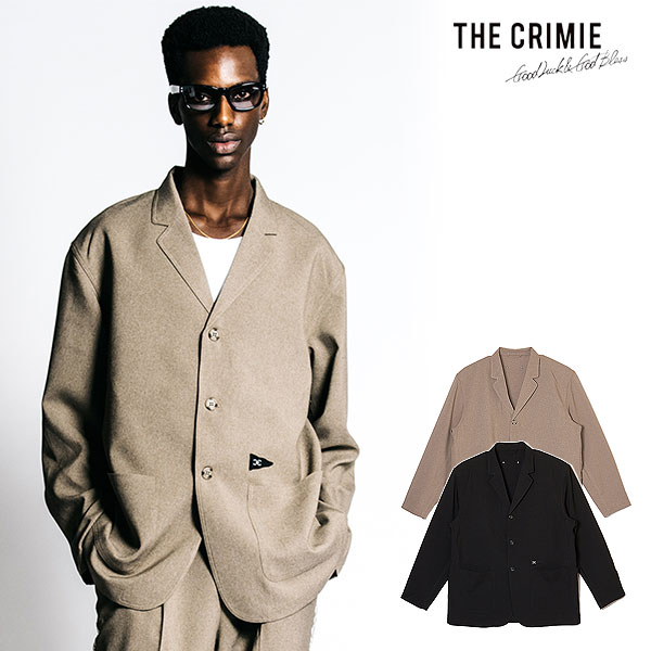 2026 春夏 先行予約 3月中旬〜下旬入荷予定 CRIMIE クライミー 3B TAILORED JACKET - MELANGE ALL SEASON EASY CARE atfjkt