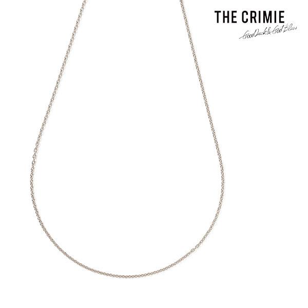2026 春夏 先行予約 2月中旬〜下旬入荷予定 CRIMIE クライミー FINE SLIM CHAIN NECKLACE 38-45cm ネックレス 送料無料 atfacc
