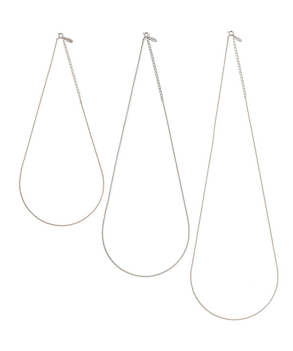 2026 春夏 先行予約 2月中旬〜下旬入荷予定 CRIMIE クライミー FINE SLIM CHAIN NECKLACE 38-45cm ネックレス 送料無料 atfacc_3