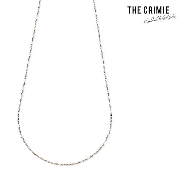 CRIMIE クライミー FINE SLIM CHAIN NECKLACE 58-65cm ネックレス 送料無料 atfacc