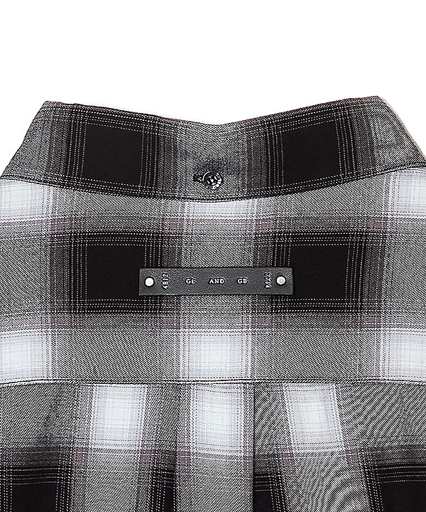 2026 春夏 先行予約 2月中旬〜下旬入荷予定 CRIMIE クライミー OMBRE CHECK B.D L/S WIDE SHIRT シャツ キャンセル不可 atftps 2026 春夏 先行予約 2月中旬〜下旬入荷予定 CRIMIE クライミー OMBRE CHECK B.D L/S WIDE SHIRT シャツ キャンセル不可 atftps