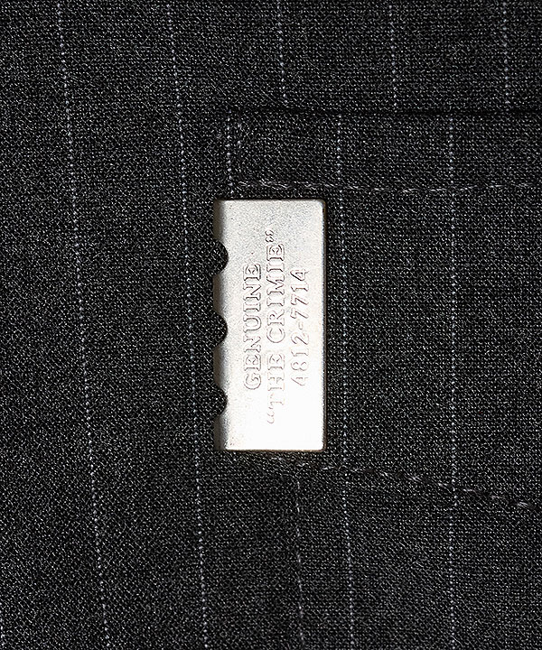 2026 春夏 先行予約 4月上旬〜中旬入荷予定 CRIMIE クライミー TAILORED S/S SHIRT - PIN STRIPE EASY CARE シャツ atftps_14