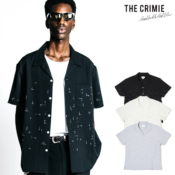 2026 春夏 先行予約 4月上旬〜中旬入荷予定 CRIMIE クライミー TAILORED ORIGINAL KASURI GRAPHIC S/S SHIRT - EASY CARE