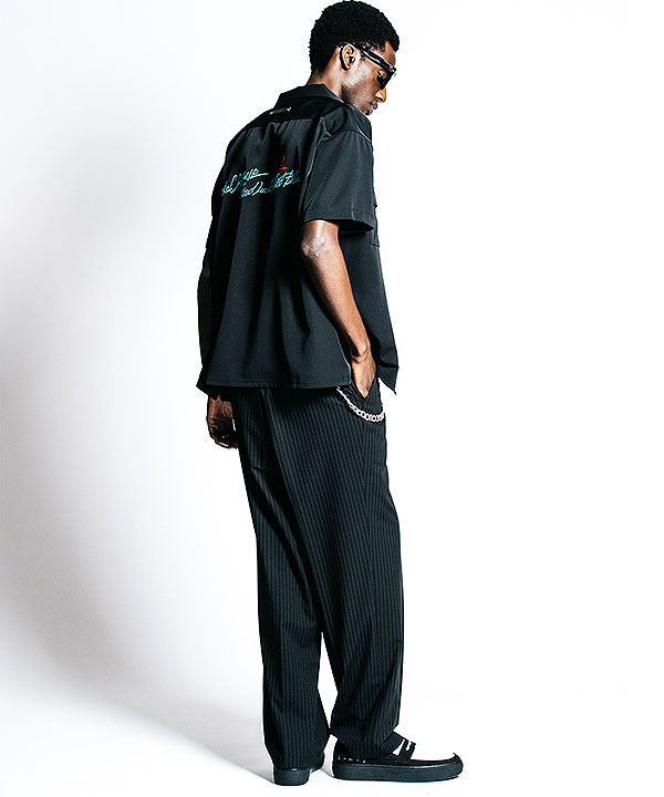 2026 春夏 先行予約 4月上旬〜中旬入荷予定 CRIMIE クライミー GLGB EMBROIDERY S/S SHIRT - EASY CARE シャツ 送料無料 atftps_9