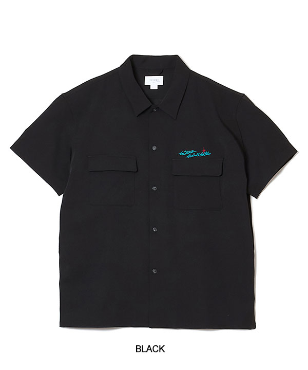 2026 春夏 先行予約 4月上旬〜中旬入荷予定 CRIMIE クライミー GLGB EMBROIDERY S/S SHIRT - EASY CARE シャツ 送料無料 atftps_16