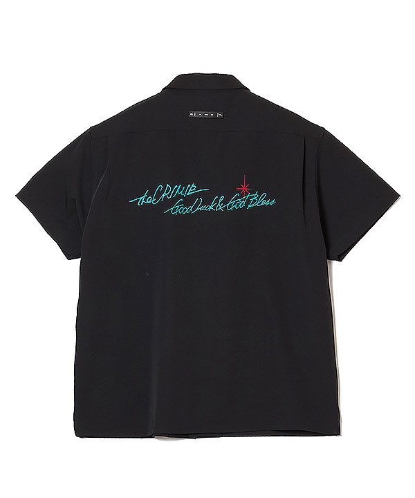 2026 春夏 先行予約 4月上旬〜中旬入荷予定 CRIMIE クライミー GLGB EMBROIDERY S/S SHIRT - EASY CARE シャツ 送料無料 atftps_17