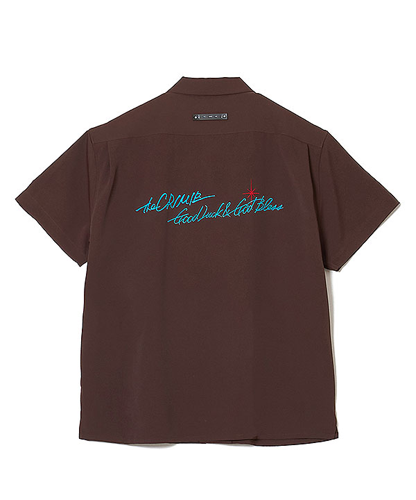 2026 春夏 先行予約 4月上旬〜中旬入荷予定 CRIMIE クライミー GLGB EMBROIDERY S/S SHIRT - EASY CARE シャツ 送料無料 atftps_19