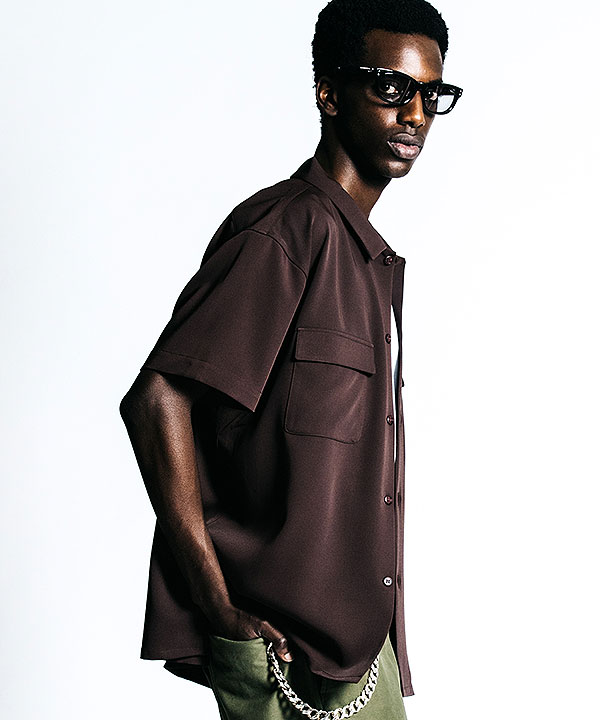 2026 春夏 先行予約 4月上旬〜中旬入荷予定 CRIMIE クライミー GLGB EMBROIDERY S/S SHIRT - EASY CARE シャツ 送料無料 atftps_6