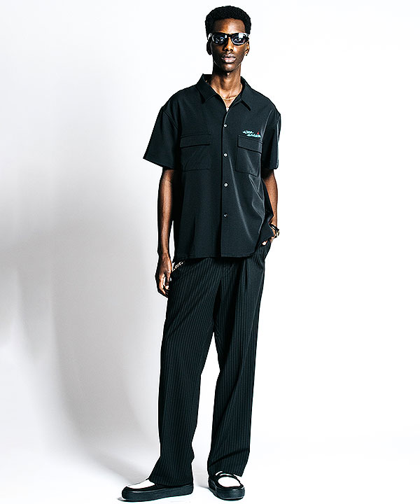 2026 春夏 先行予約 4月上旬〜中旬入荷予定 CRIMIE クライミー GLGB EMBROIDERY S/S SHIRT - EASY CARE シャツ 送料無料 atftps_8