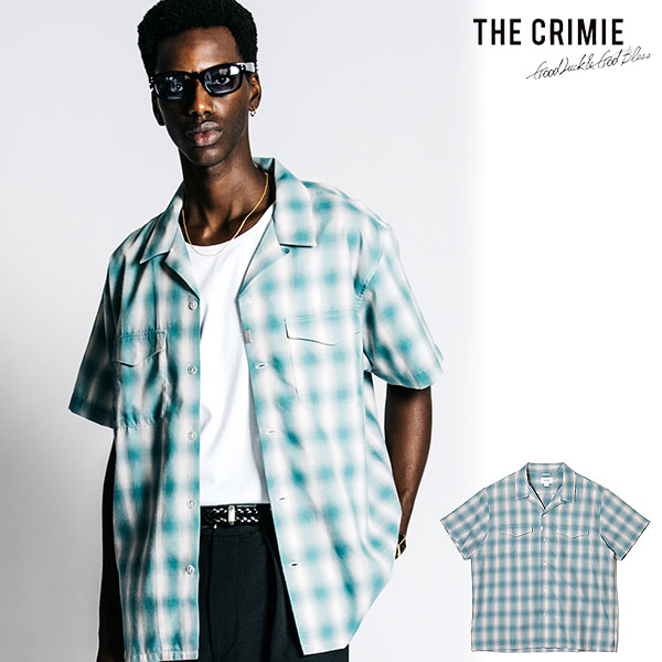 2026 春夏 先行予約 4月上旬〜中旬入荷予定 CRIMIE クライミー SUMMER OMBRE CHECK SHIRT シャツ キャンセル不可 atftps
