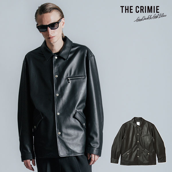 2025 秋冬 先行予約 メーカー取り寄せ対応 CRIMIE クライミー SPANISH LAMB LEATHER SPORTS JACKET キャンセル不可 atfjkt