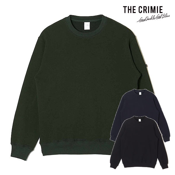 2025 秋冬 先行予約 10月上旬〜中旬入荷予定 CRIMIE クライミー CREW NECK SWEAT スウェット 送料無料 キャンセル不可 atftps