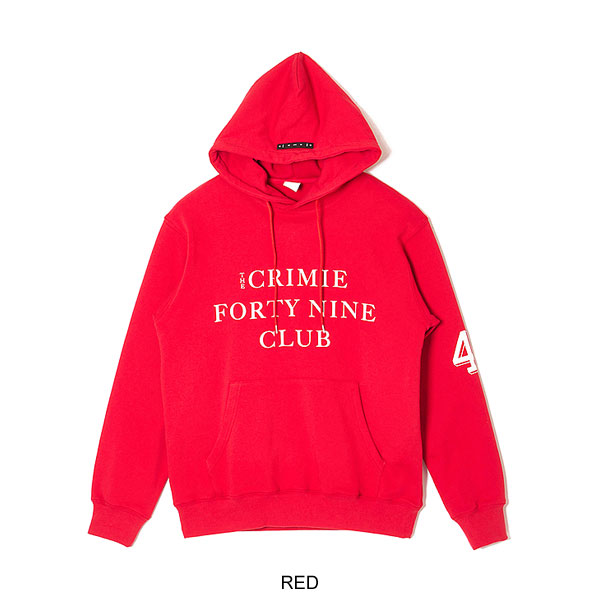 CRIMIE クライミー THE CRIMIE 49 CLUB HOODIE SWEAT atftps CRIMIE クライミー THE CRIMIE 49 CLUB HOODIE SWEAT atftpsの通販はau
