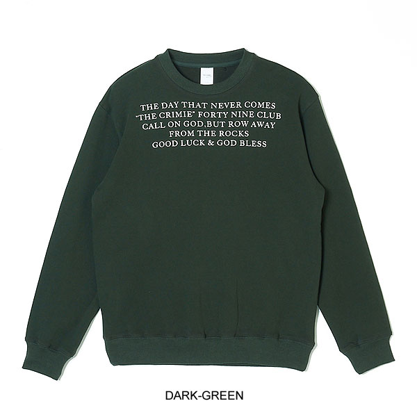 2025 秋冬 先行予約 11月中旬〜下旬入荷予定 CRIMIE クライミー TYPO