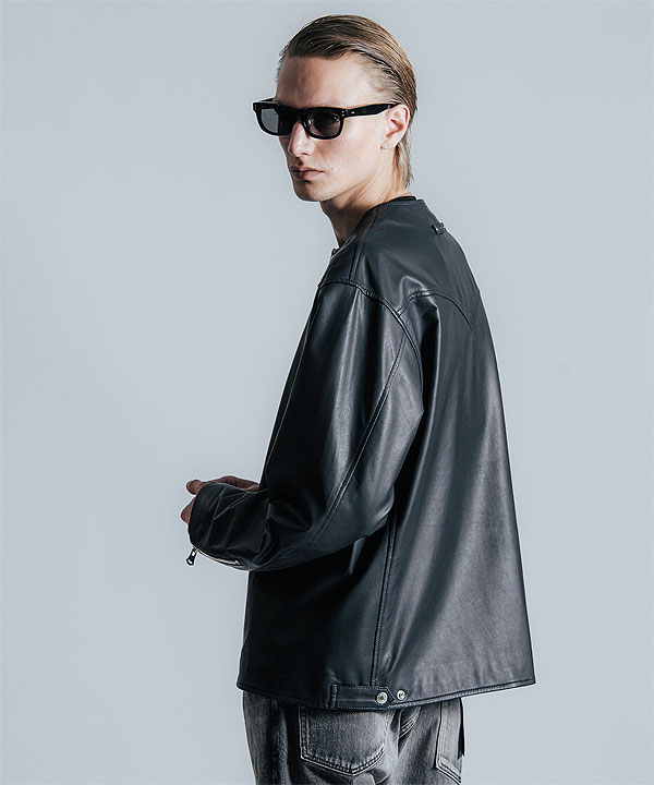 2025 秋冬 先行予約 10月下旬〜11月上旬入荷予定 CRIMIE クライミー LAMB LEATHER RIDERS CARDIGAN キャンセル不可 atftps 2025 秋冬 先行予約 10月下旬〜11月上旬入荷予定 CRIMIE クライミー LAMB