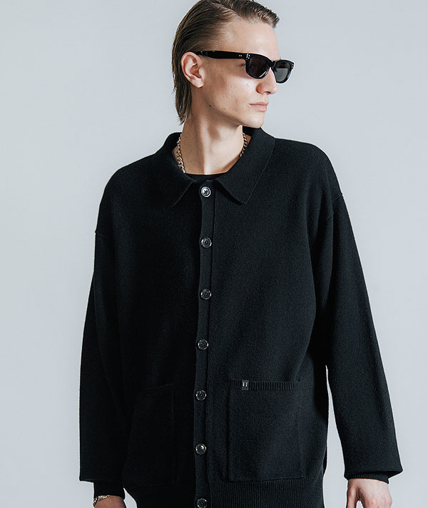 2025 秋冬 先行予約 11月下旬〜12月上旬入荷予定 CRIMIE クライミー YAK KNIT CARDIGAN カーディガン キャンセル不可 atftps_1