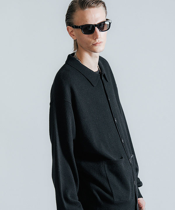 2025 秋冬 先行予約 11月下旬〜12月上旬入荷予定 CRIMIE クライミー YAK KNIT CARDIGAN カーディガン キャンセル不可 atftps_2