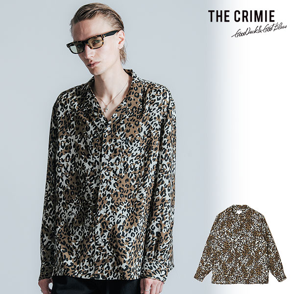 CRIMIE クライミー CAMO OPEN SHIRT シャツ 送料無料 atftps
