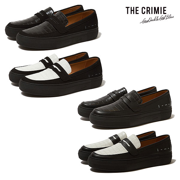 CRIMIE クライミー JAMES LOAFERS メンズ ローファー シューズ スエード スムース シンセティックレザー 送料無料 atfacc
