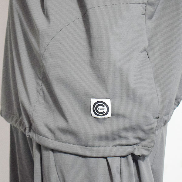 【ARTIF Original】 Cruisin' クルージン STRETCH NYLON PULLOVER -CHARCOAL- Tシャツ ドルマンスリーブ ストレッチ atftps