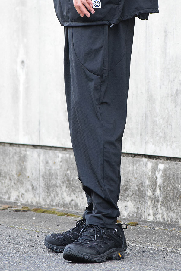 【ARTIF Original】 Cruisin' クルージン STRETCH NYLON EASY PANTS -BLACK- パンツ イージーパンツ ストレッチナイロン atfpts