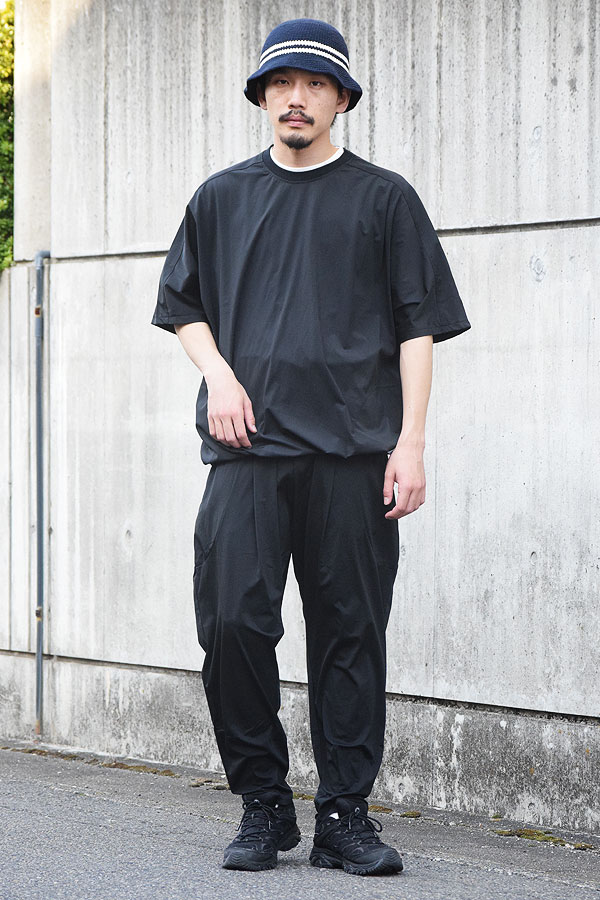 【ARTIF Original】 Cruisin' クルージン STRETCH NYLON EASY PANTS -BLACK- パンツ イージーパンツ ストレッチナイロン atfpts