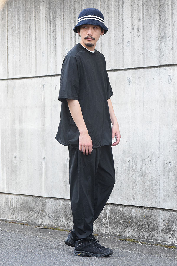 【ARTIF Original】 Cruisin' クルージン STRETCH NYLON EASY PANTS -BLACK- パンツ イージーパンツ ストレッチナイロン atfpts